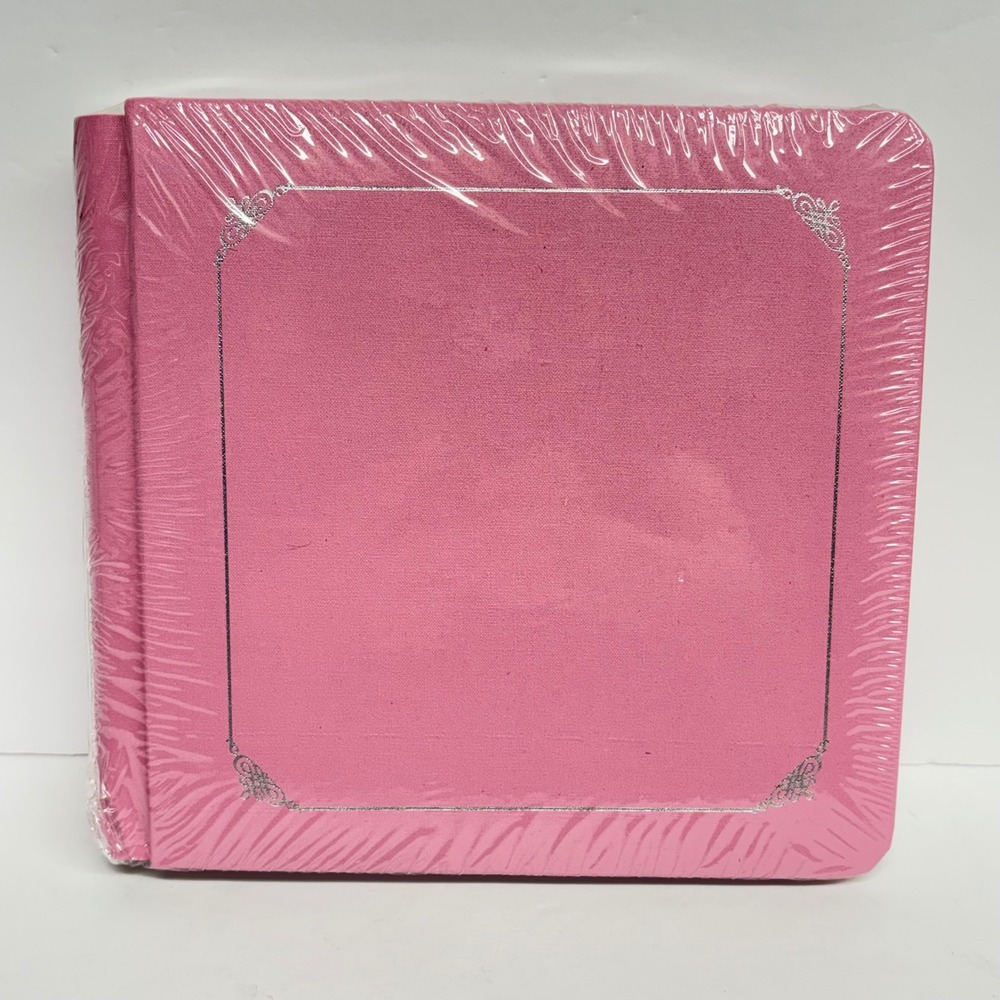 Creative Memories Small Pink Scrapbook with Pages 7x7 New